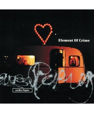 Element Of Crime WEISSES PAPIER Vinyl Record $17.77 Vinyl