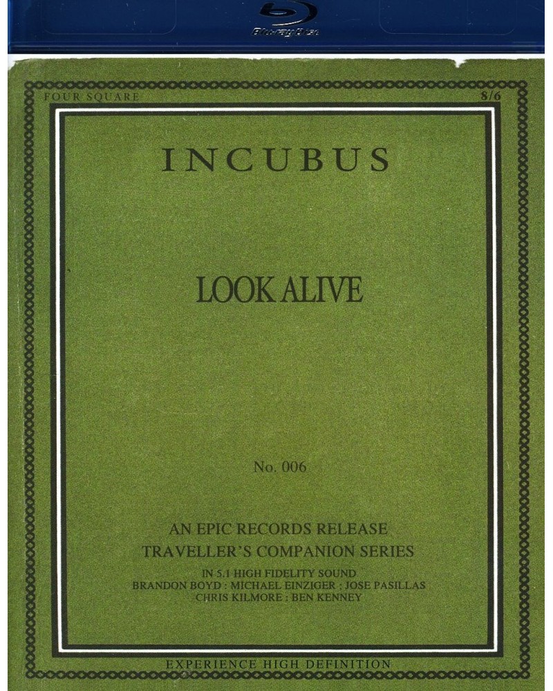 Incubus LOOK ALIVE Blu-ray $12.04 Videos