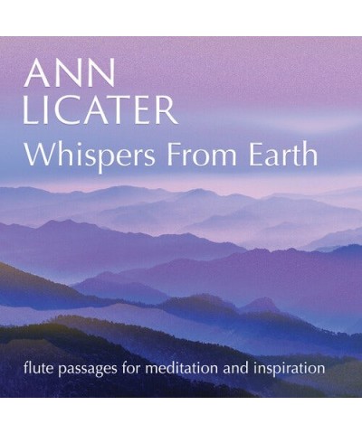 Ann Licater WHISPERS FROM EARTH CD $8.22 CD