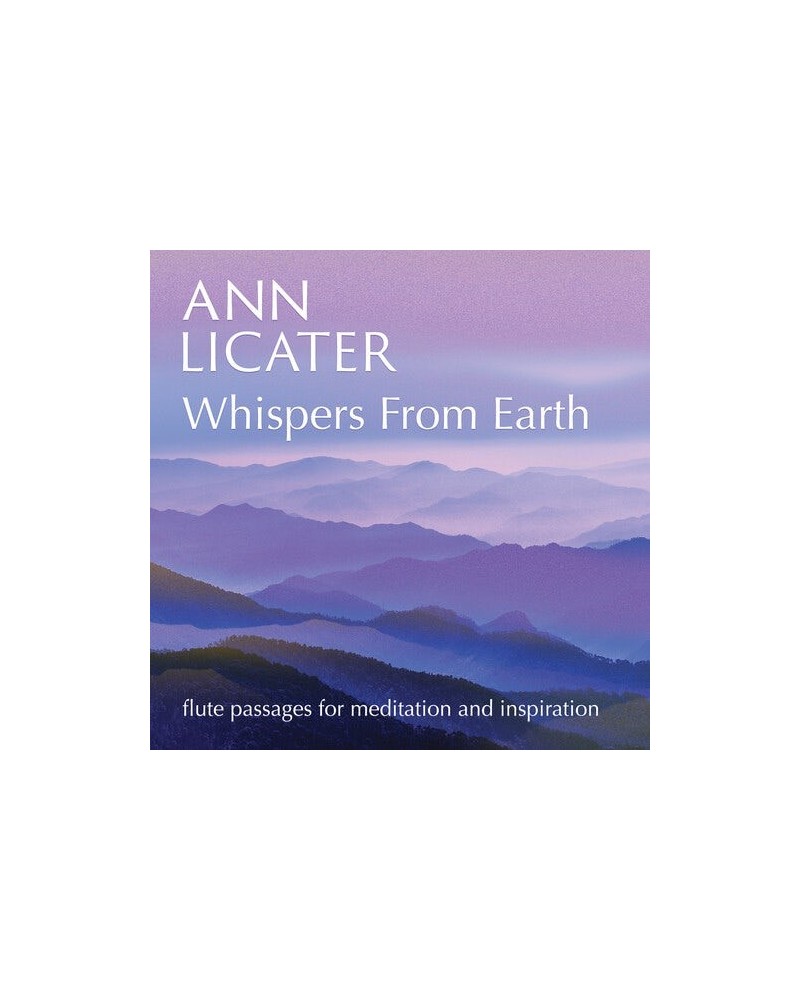 Ann Licater WHISPERS FROM EARTH CD $8.22 CD