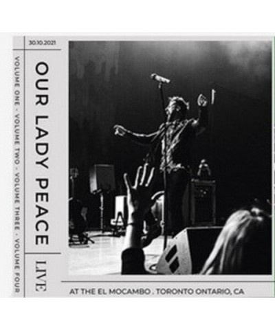 Our Lady Peace LIVE AT THE EL MOCAMBO Vinyl Record $21.00 Vinyl