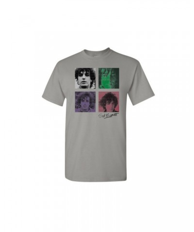 Syd Barrett Four Shades Charcoal T-Shirt $10.20 Shirts