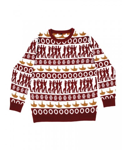 The Beatles Yellow Submarine Holiday Jacquard Knit Sweater $31.00 Sweatshirts