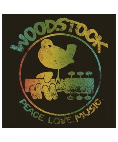 Woodstock T-Shirt | Peace Love Music Logo Shirt $3.59 Shirts