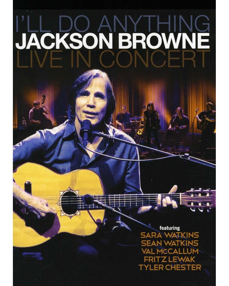 Jackson Browne I'LL DO ANYTHING LIVE IN CONCERT DVD $5.58 Videos