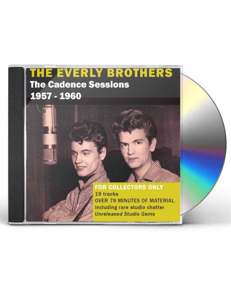 The Everly Brothers CADENCE SESSIONS 1957-60: 1 CD $7.03 CD