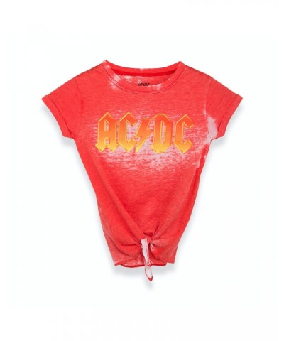 AC/DC Juniors Orange Knot Tee $5.78 Shirts