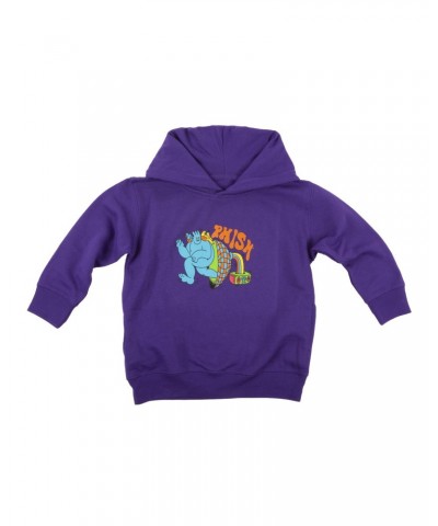 Phish Kids Frequency Hoodie on Purple $14.19 Sweatshirts