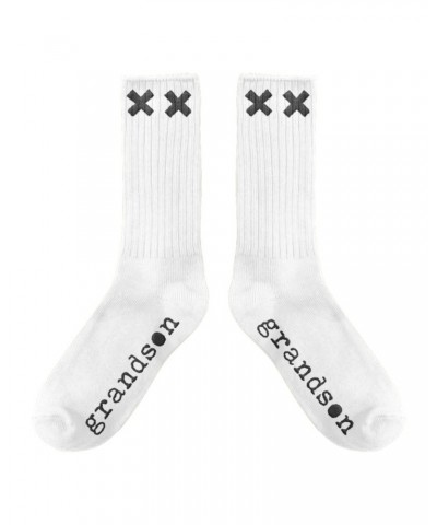 grandson XX White Crew Socks $13.80 Footware