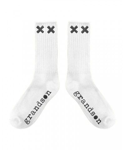 grandson XX White Crew Socks $13.80 Footware