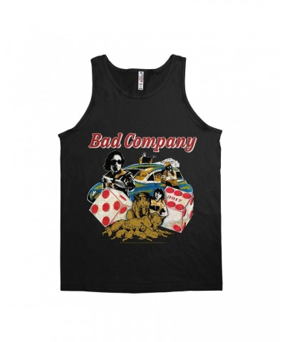 Bad Company Unisex Tank Top | Rock n' Roll Fantasy '79 Collage Shirt $10.48 Shirts