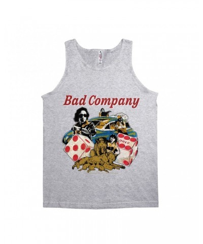 Bad Company Unisex Tank Top | Rock n' Roll Fantasy '79 Collage Shirt $10.48 Shirts