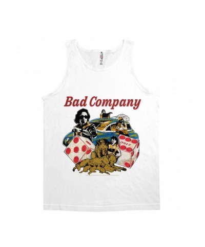 Bad Company Unisex Tank Top | Rock n' Roll Fantasy '79 Collage Shirt $10.48 Shirts