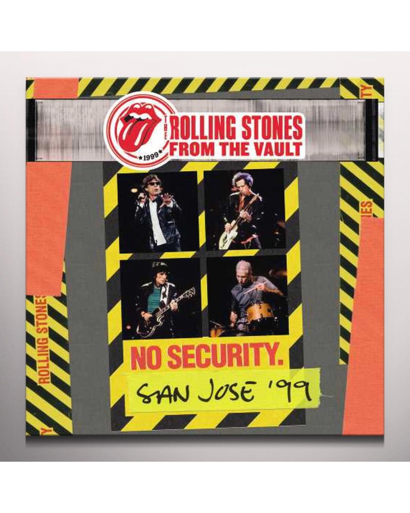 The Rolling Stones FROM THE VAULT: NO SECURITY SAN JOSE 99 (LIMITED/180G/COLOR VINYL/3LP) Vinyl Record $28.16 Vinyl