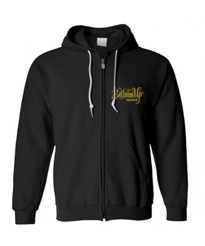 Bottoms Up Gold Logo' Zip-Up Hoodie $11.02 Sweatshirts