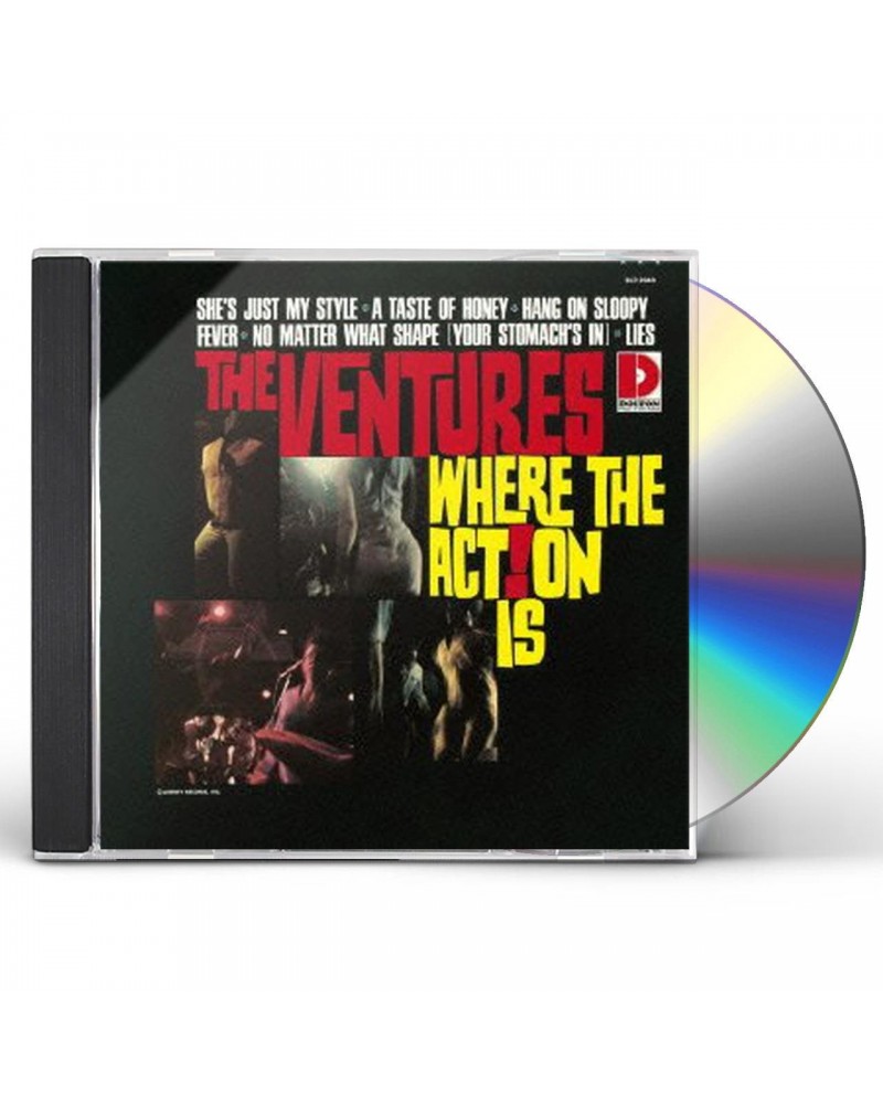 Ventures WHERE THE ACTION IS CD $18.24 CD