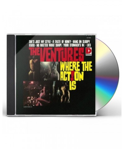 Ventures WHERE THE ACTION IS CD $18.24 CD