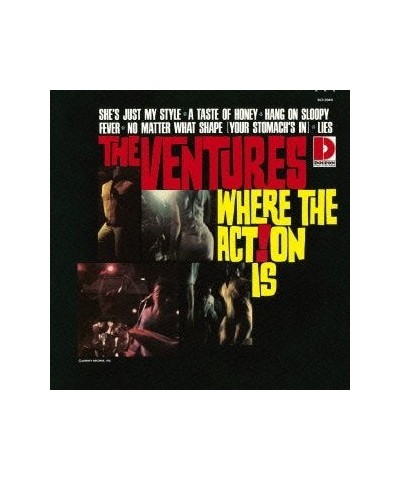 Ventures WHERE THE ACTION IS CD $18.24 CD