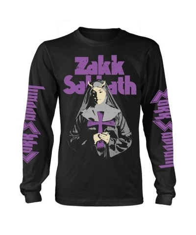 Zakk Sabbath Long Sleeve T Shirt - Nun $19.24 Shirts