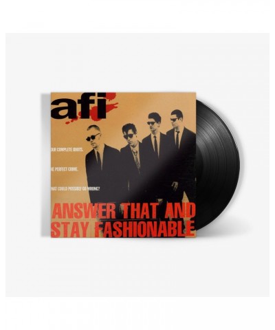 AFI Answer That and Stay Fashionable (LP) (Vinyl) $12.21 Vinyl