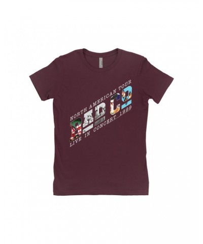 Bad Company Ladies' Boyfriend T-Shirt | Anthology Live In Concert 1999 Shirt $12.23 Shirts