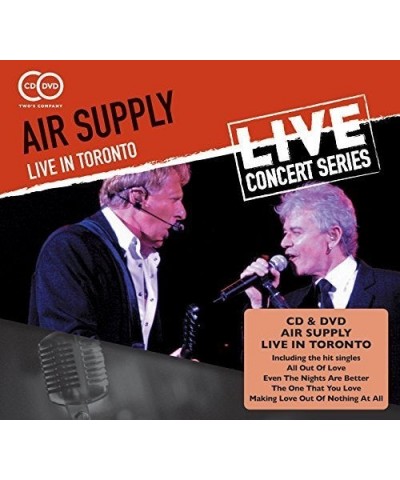 Air Supply LIVE IN TORONTO (CD/DVD) CD $7.18 CD