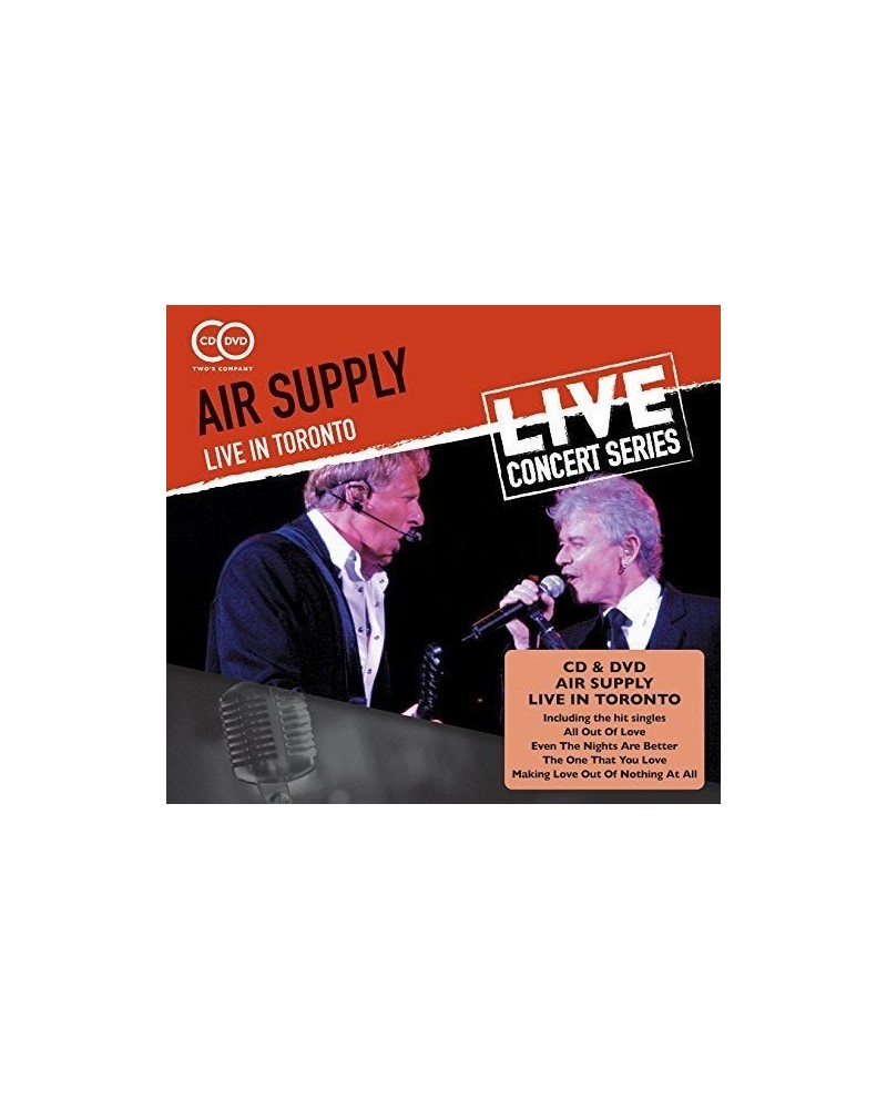 Air Supply LIVE IN TORONTO (CD/DVD) CD $7.18 CD