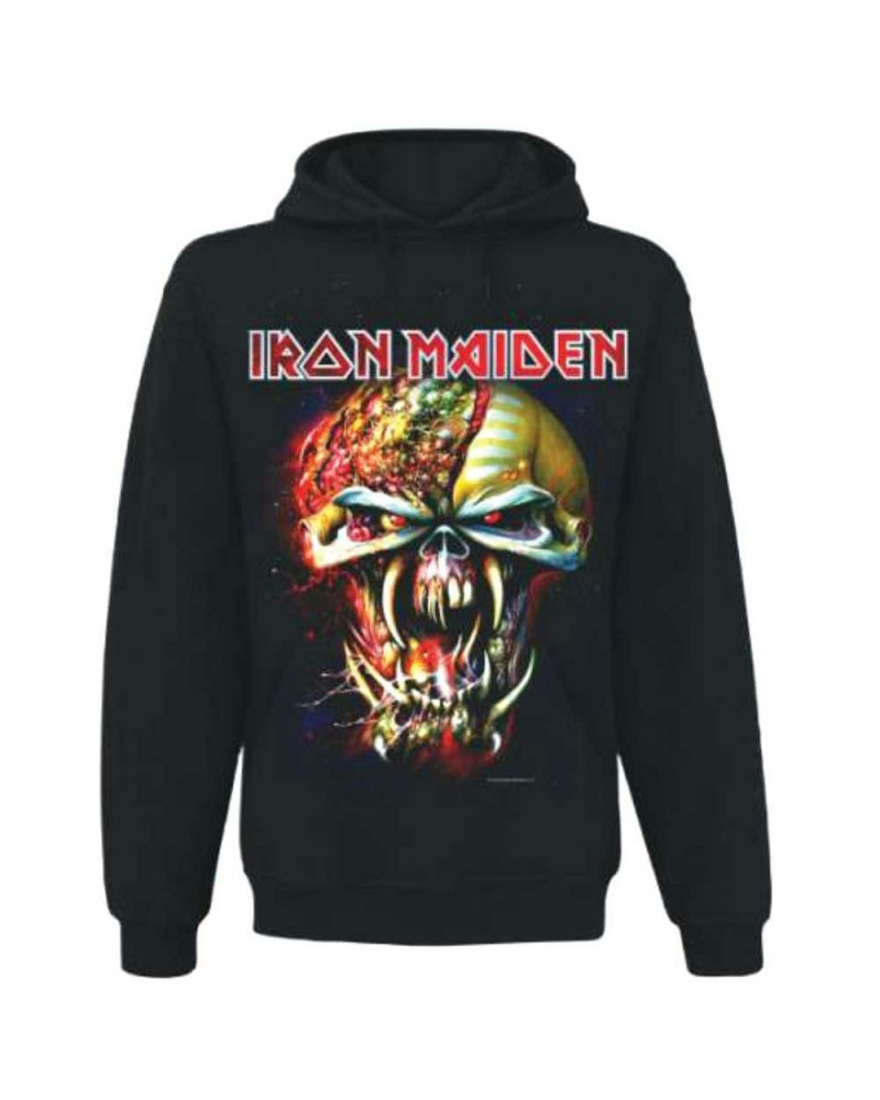 Iron Maiden Hoodie - Final Frontier Big Head $18.40 Sweatshirts