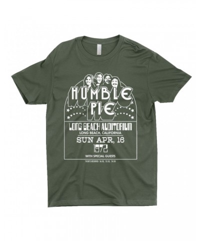 Humble Pie T-Shirt | Long Beach Auditorium 1972 Shirt $7.73 Shirts