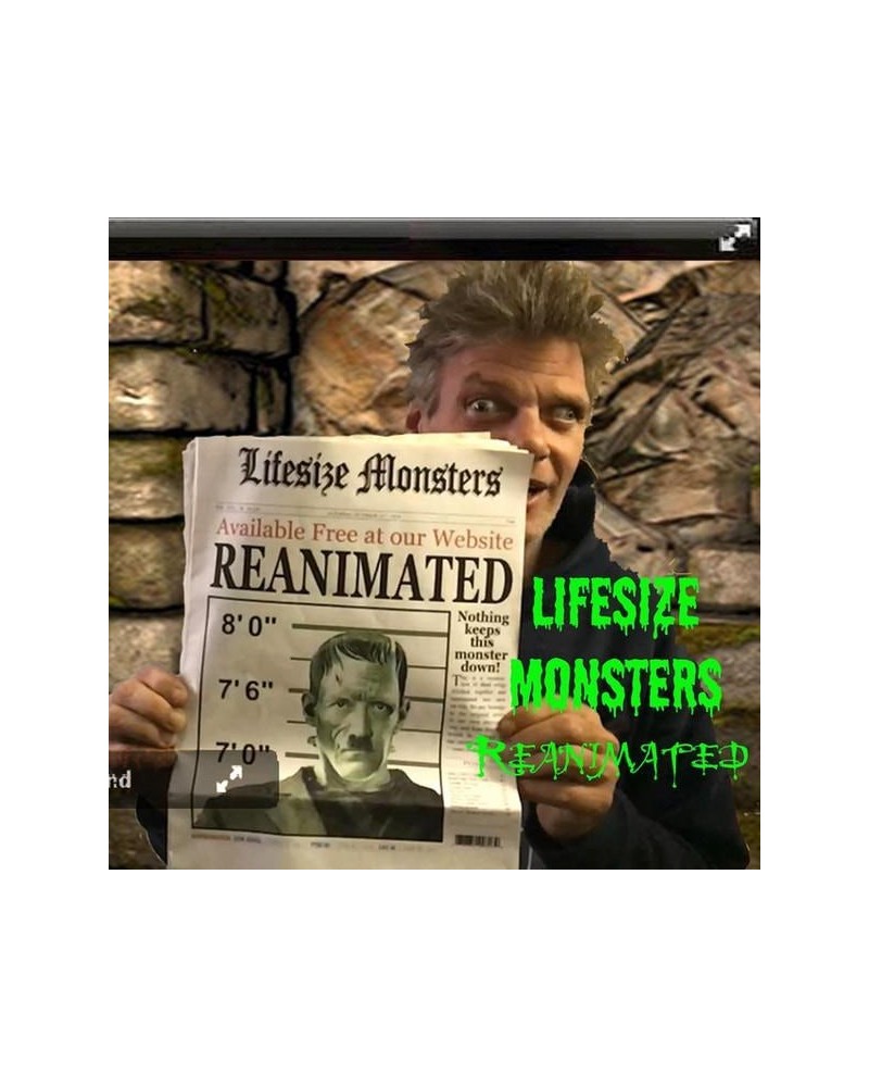 LIFESIZE MONSTERS REANIMATED CD $49.64 CD