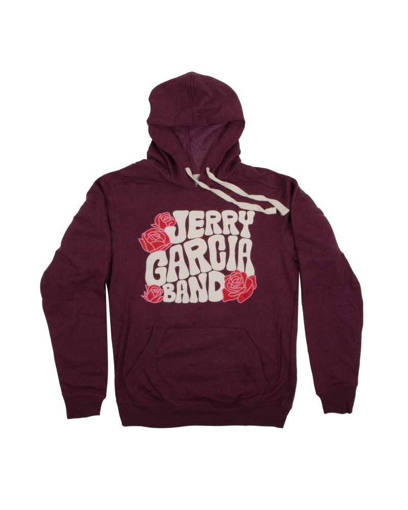 Jerry Garcia Band Rose Logo Hoodie $31.20 Sweatshirts