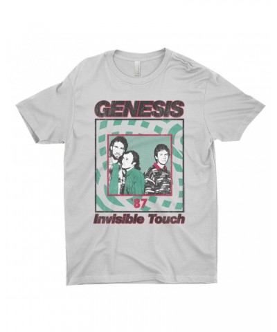 Genesis T-Shirt | 1987 Invisible Touch Promo Design Shirt $9.48 Shirts