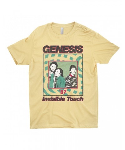 Genesis T-Shirt | 1987 Invisible Touch Promo Design Shirt $9.48 Shirts