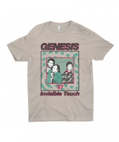 Genesis T-Shirt | 1987 Invisible Touch Promo Design Shirt $9.48 Shirts