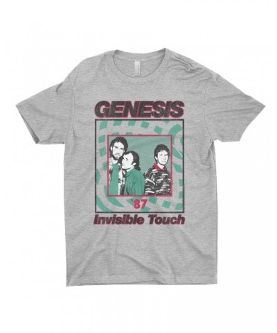 Genesis T-Shirt | 1987 Invisible Touch Promo Design Shirt $9.48 Shirts