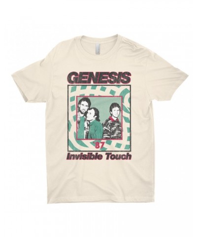 Genesis T-Shirt | 1987 Invisible Touch Promo Design Shirt $9.48 Shirts