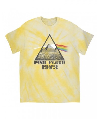 Pink Floyd T-Shirt | 1973 Dark Side Pyramid Tie Dye Shirt $8.35 Shirts