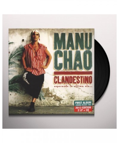 Manu Chao CLANDESTINO (2LP/CD) Vinyl Record $16.79 Vinyl