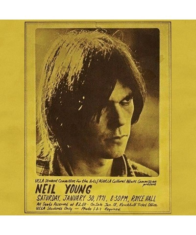 Neil Young Royce Hall 1971 Vinyl Record $13.34 Vinyl