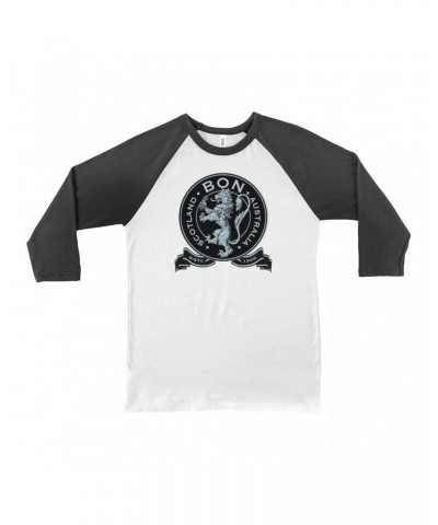 Bon Scott 3/4 Sleeve Baseball Tee | Bon Scotland Australia Est 1946 Shirt $14.08 Shirts