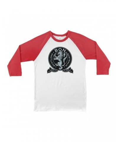 Bon Scott 3/4 Sleeve Baseball Tee | Bon Scotland Australia Est 1946 Shirt $14.08 Shirts