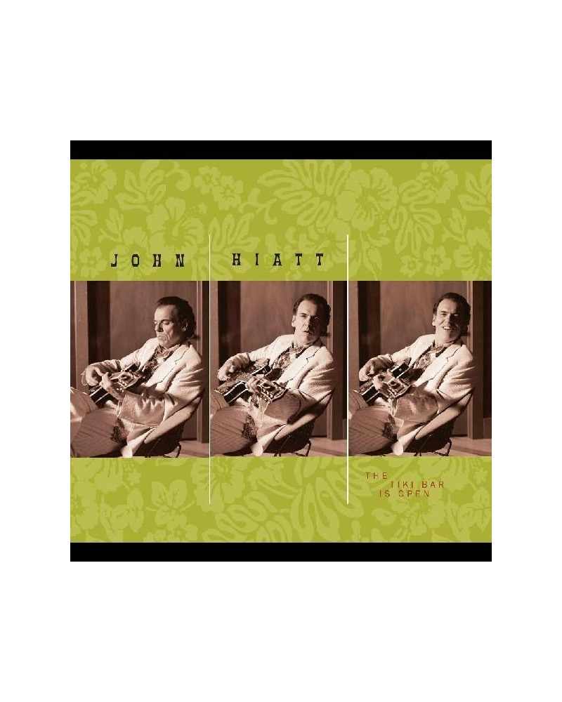 John Hiatt TIKI BAR IS OPEN (SPLIT GREEN & WHITE VINYL) Vinyl Record $10.07 Vinyl