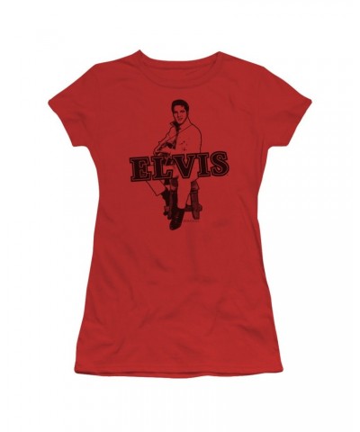 Elvis Presley Juniors Shirt | JAMMING Juniors T Shirt $8.64 Shirts