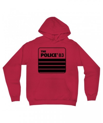 The Police Hoodie | 1983 Concert Tour Hoodie $15.98 Sweatshirts