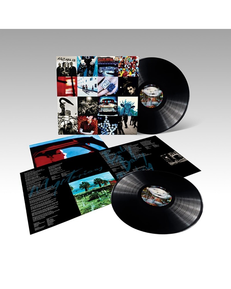 U2 Achtung Baby 30th Limited Edition Black 2LP $21.63 Vinyl