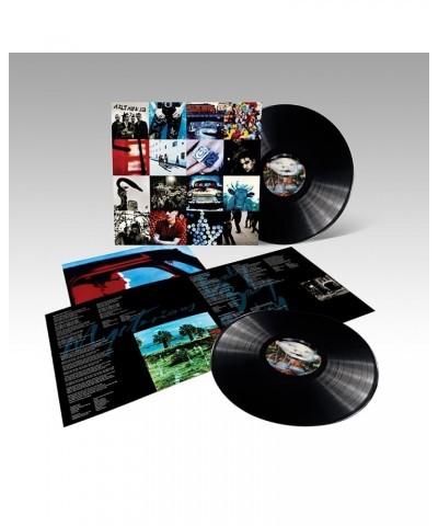 U2 Achtung Baby 30th Limited Edition Black 2LP $21.63 Vinyl