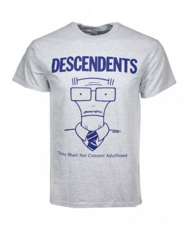 Descendents T Shirt | Descendents Thou Shalt Not Commit Adulthood T-Shirt $9.78 Shirts