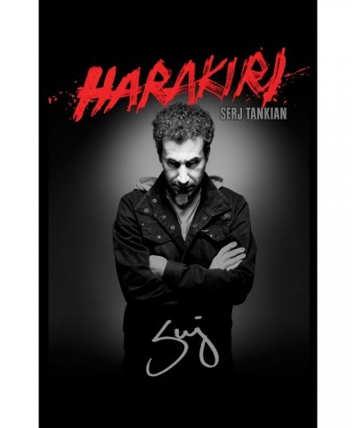 Serj Tankian Harakiri Promotional Poster - Autographed $6.60 Decor