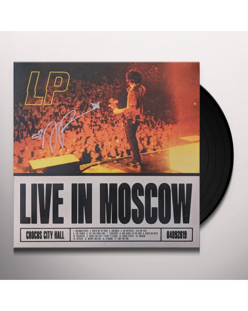 LP Live In Moscow Vinyl Record $13.60 Vinyl