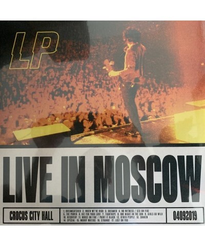 LP Live In Moscow Vinyl Record $13.60 Vinyl